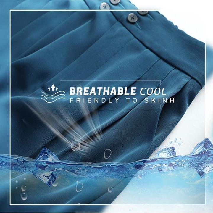 The Sloane | Pleated Wide-Leg Trousers