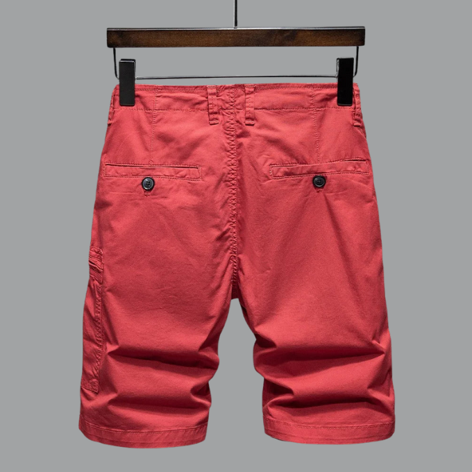 The Hampton | Tailored Organic Cargo Shorts