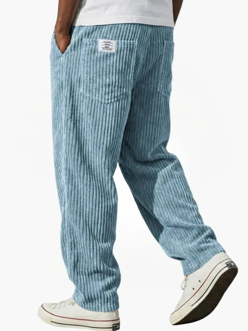 Breckin | Elasticated Waist Textured trousers