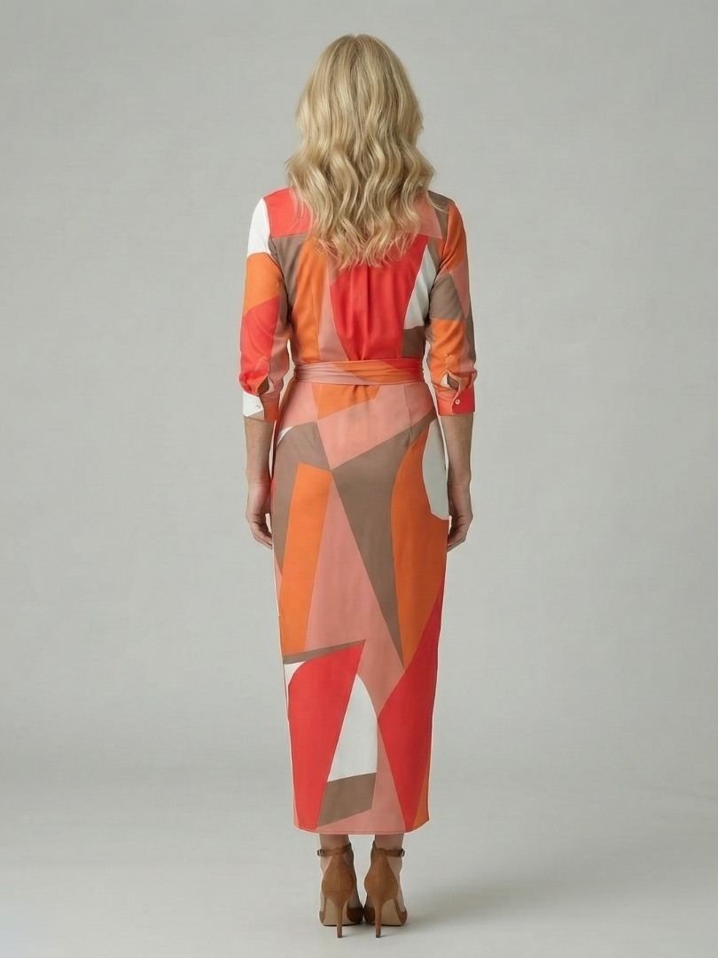 Silen | Smooth Form Midi Dress