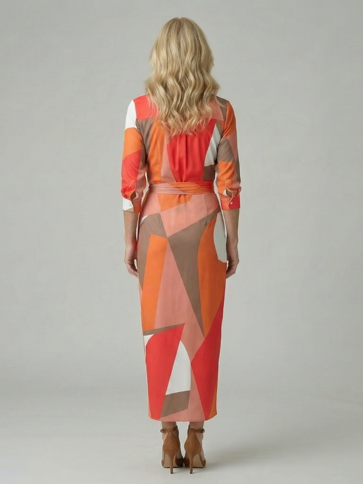 Silen | Smooth Form Midi Dress