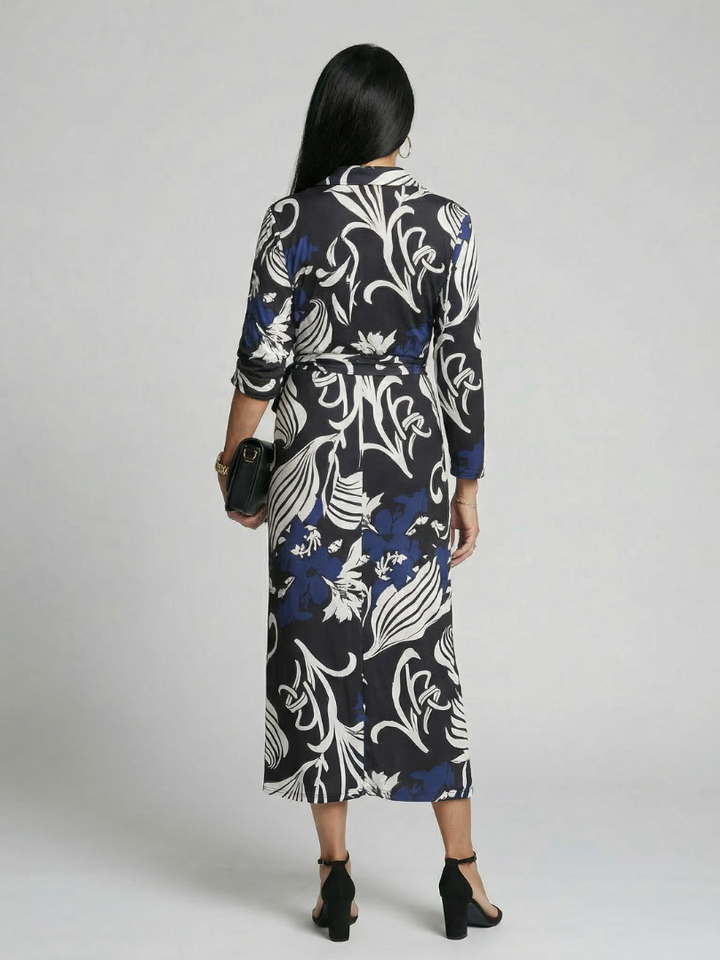 Velden | Relaxed Wrap Midi Dress
