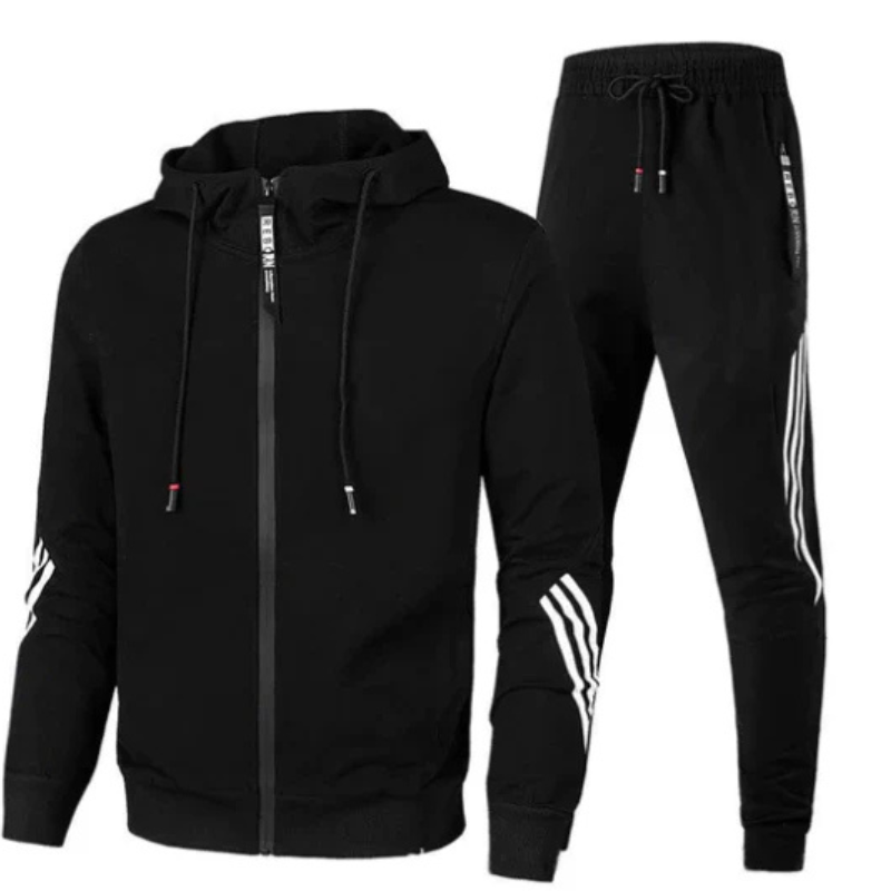 Charles | Men’s Modern Streetwear Hoodie Set