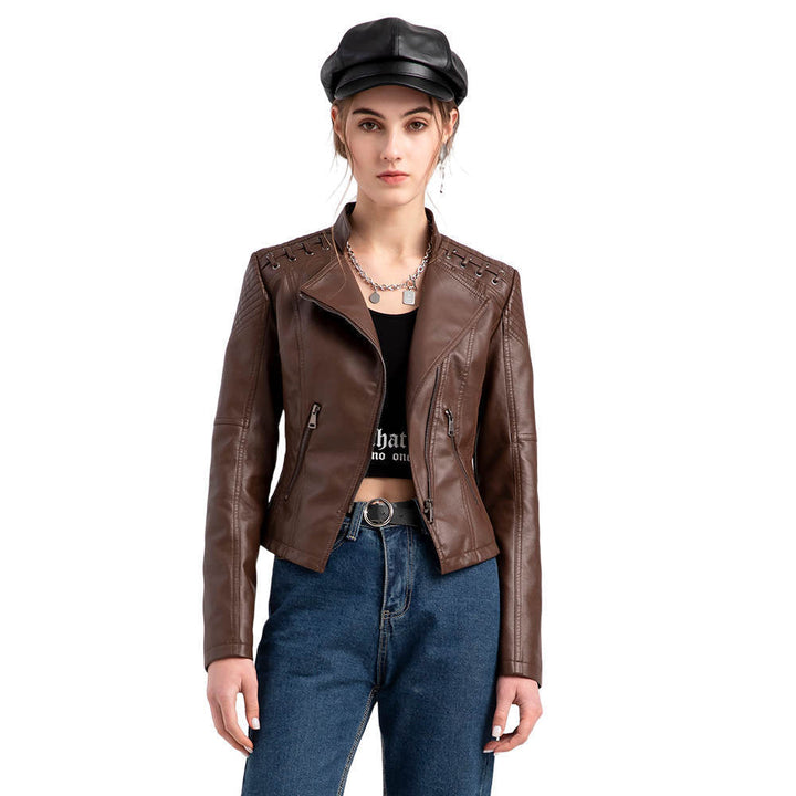 The Bexley | Washed Leather Style Jacket
