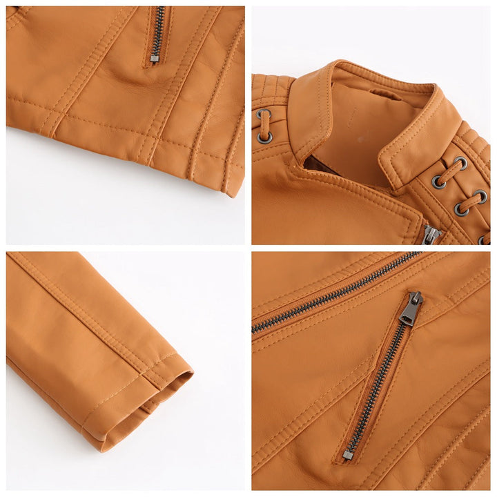 The Bexley | Washed Leather Style Jacket
