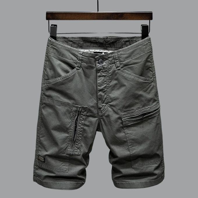 The Hampton | Tailored Organic Cargo Shorts