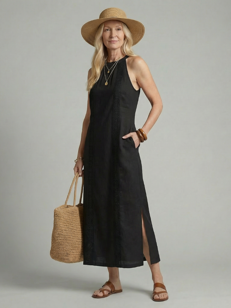 Norina | Simple Form Midi Dress