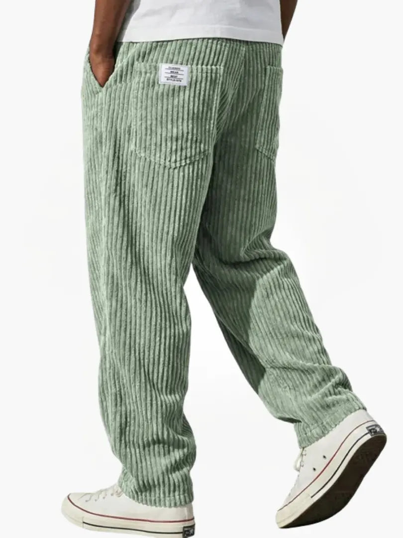 Breckin | Elasticated Waist Textured trousers