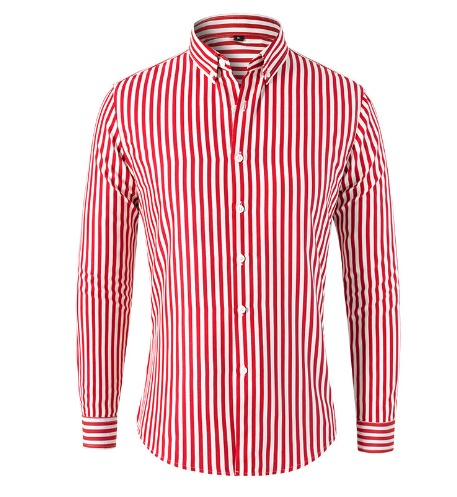 The Mormon Heritage | Men’s Striped Cotton-Blend Shirt