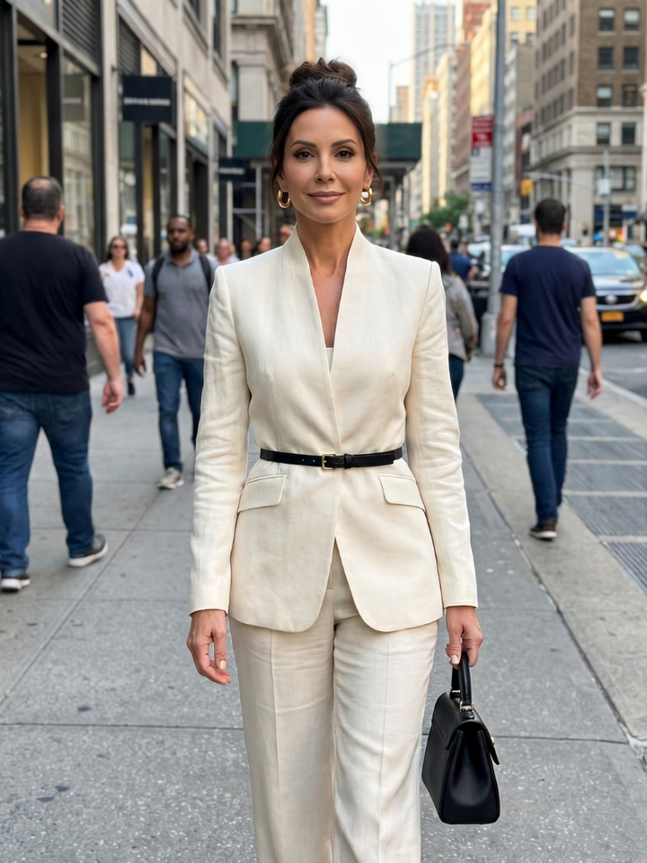 Alta | Structured Stand Collar Tailored Suit
