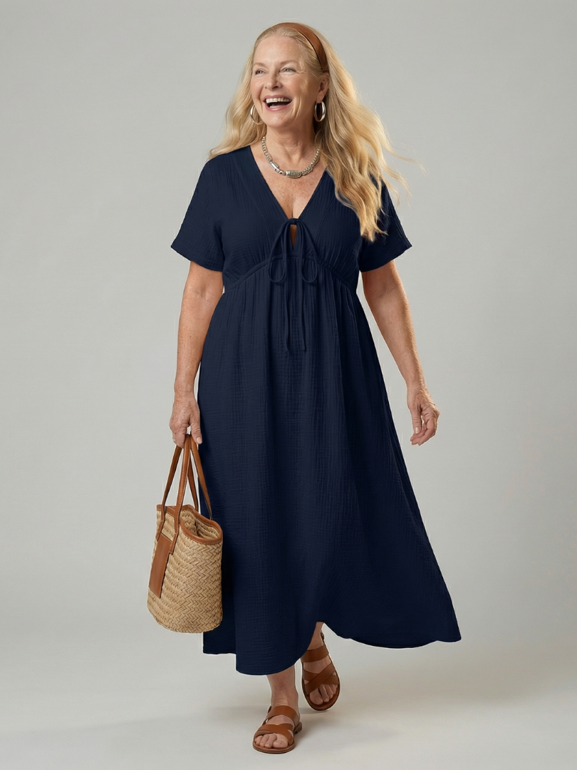 Terra | Nature Shape Midi Dress