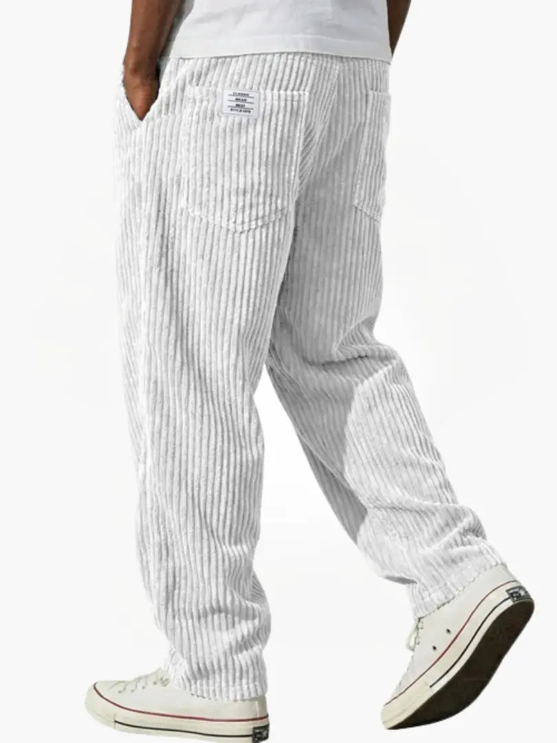 Breckin | Elasticated Waist Textured trousers