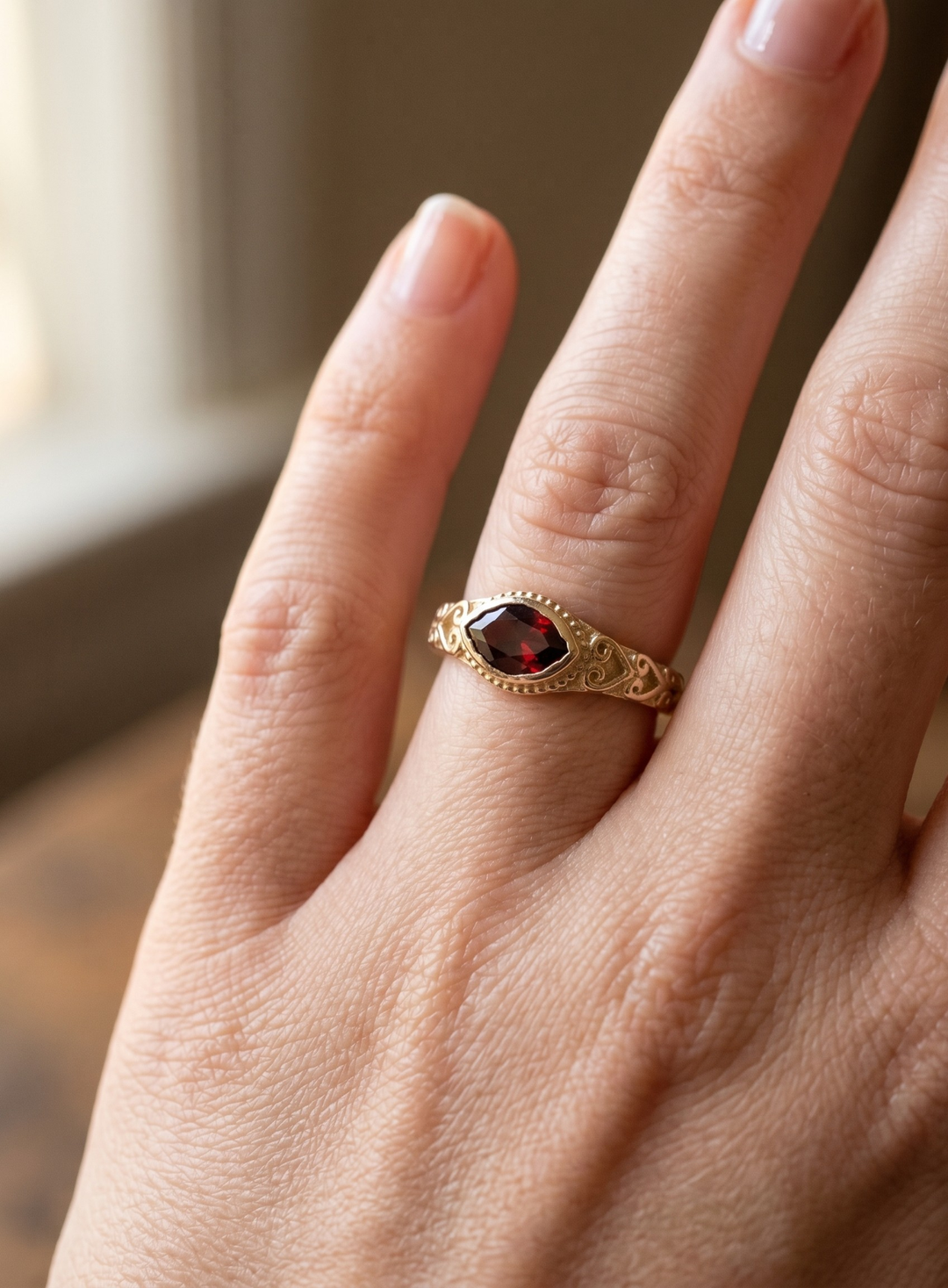 Ruby Elegance Ring