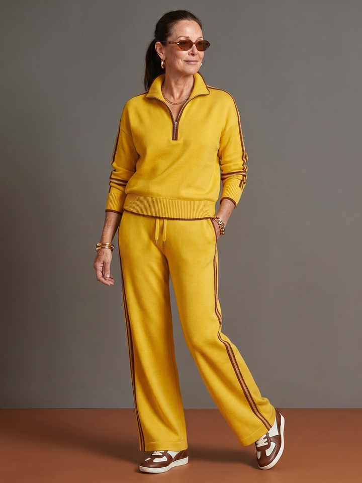 Rayne | Zip Neck Set