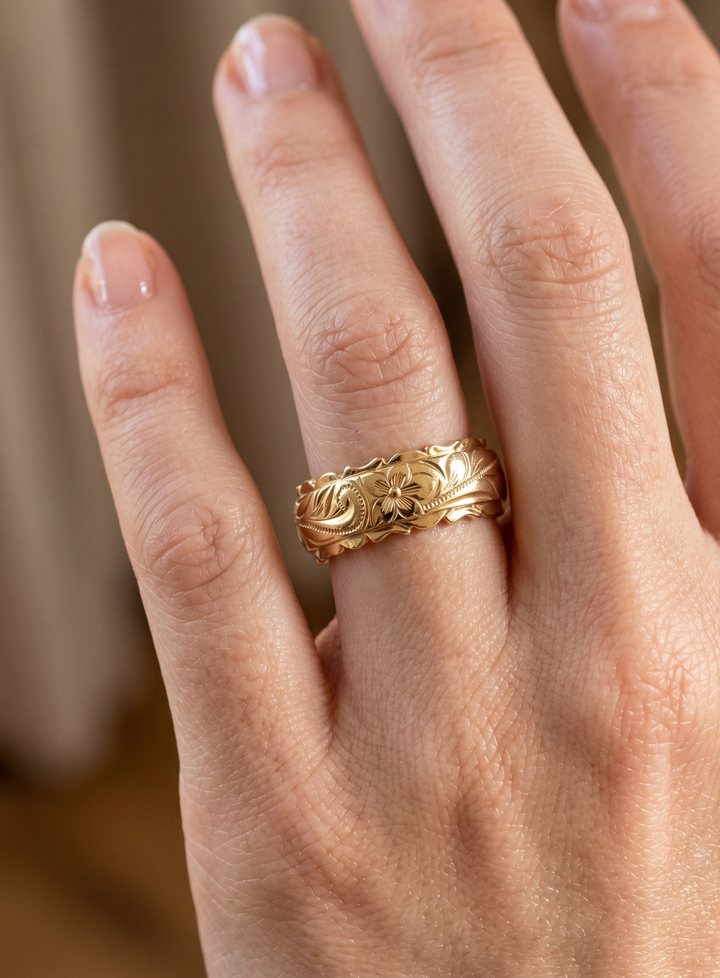 Floral Ornament Ring
