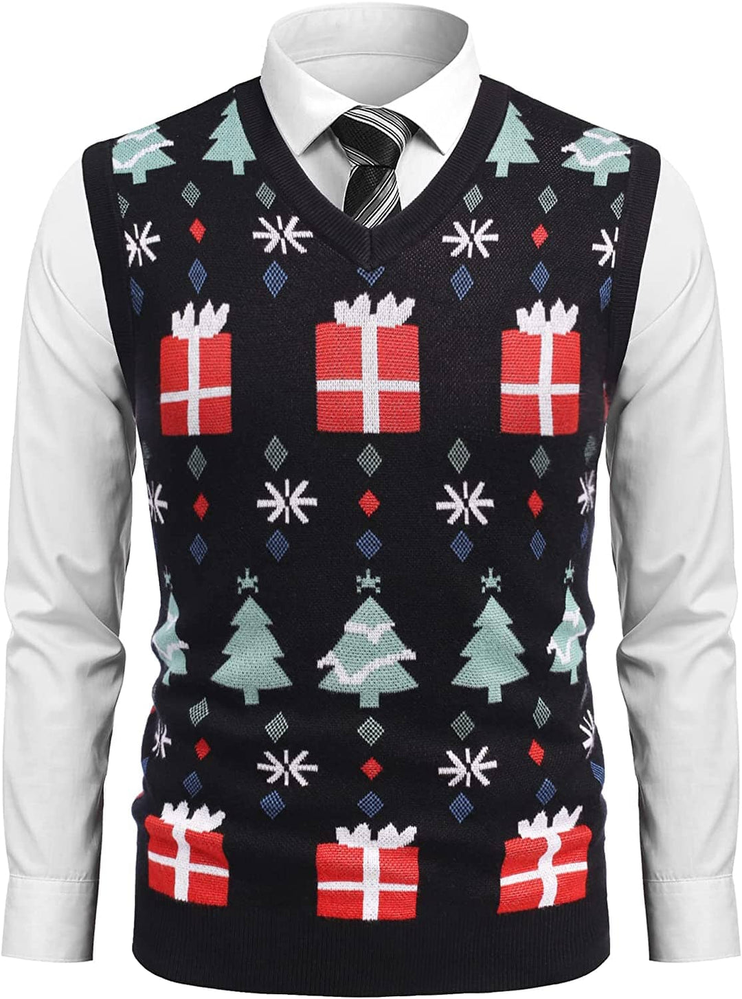 The Julian Essential | Men’s V-Neck Knitted Vest