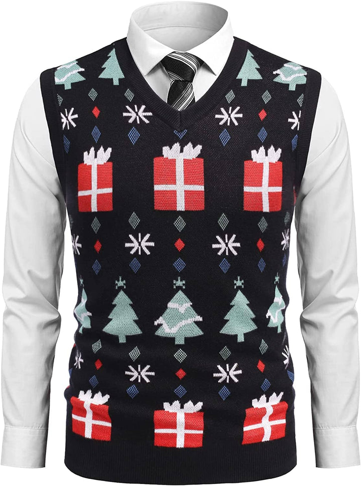 The Julian Essential | Men’s V-Neck Knitted Vest
