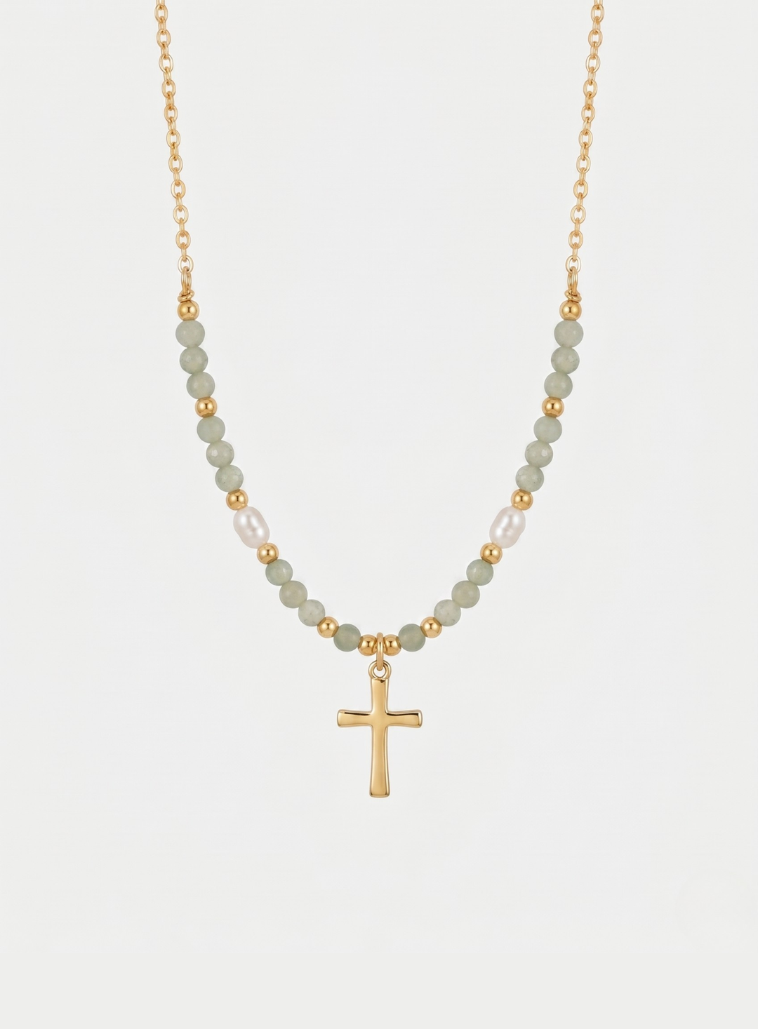 Colourful Cross Necklace