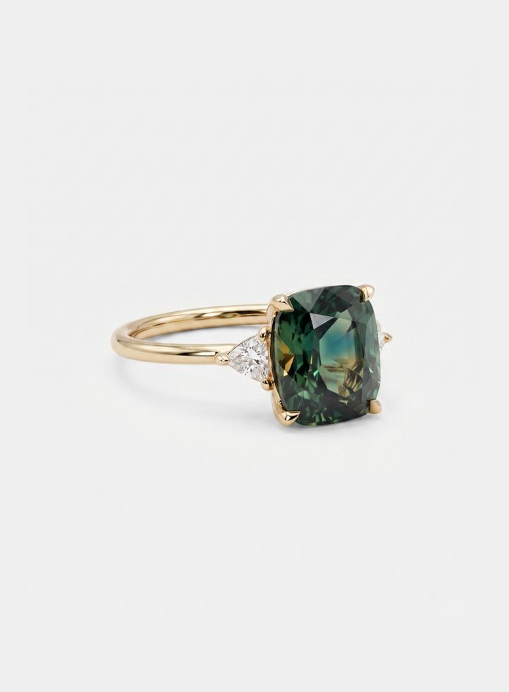 Emerald Light Ring