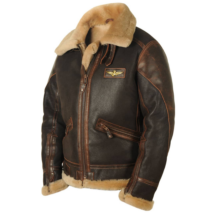 The Aroth Aviator | Heritage Leather Jacket