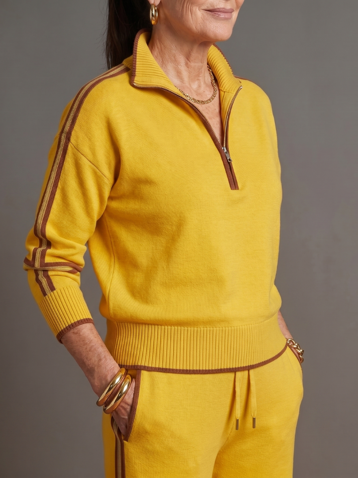 Rayne | Zip Neck Set