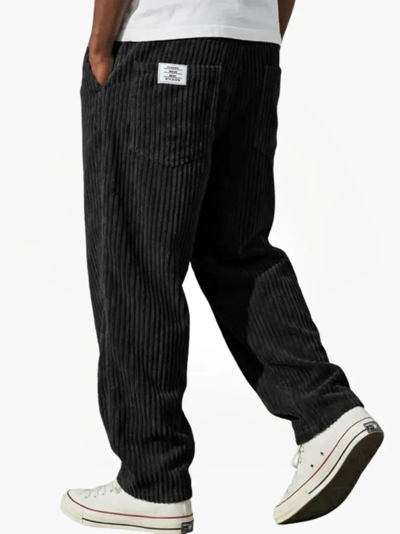 Breckin | Elasticated Waist Textured trousers