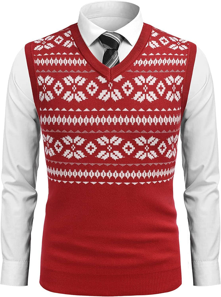 The Julian Essential | Men’s V-Neck Knitted Vest
