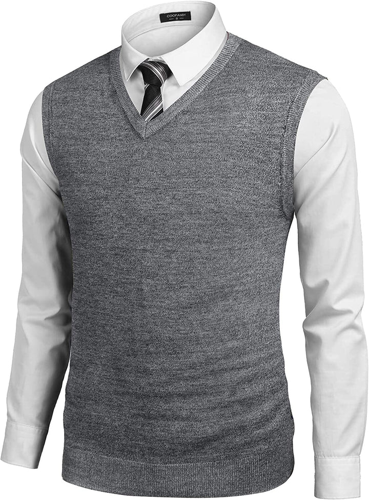 The Julian Essential | Men’s V-Neck Knitted Vest