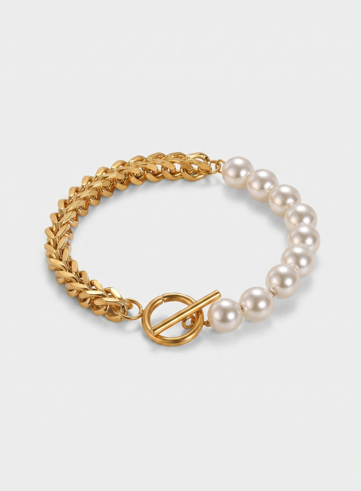 Elegant Contrast Bracelet