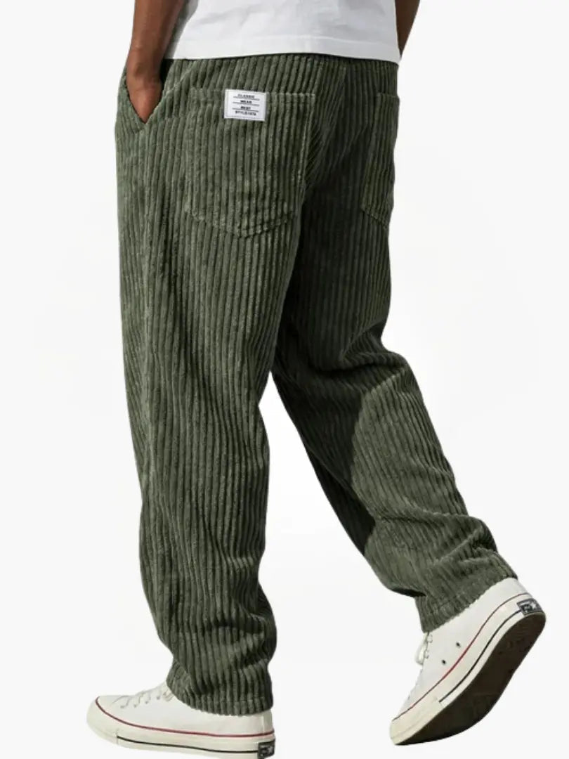 Breckin | Elasticated Waist Textured trousers