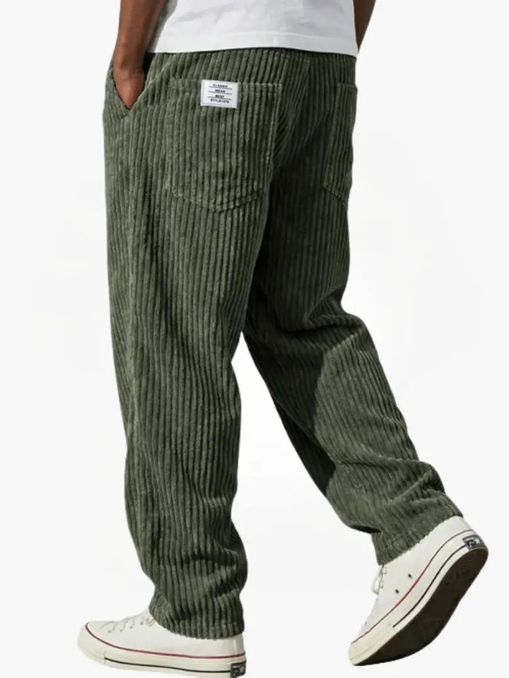 Breckin | Elasticated Waist Textured trousers