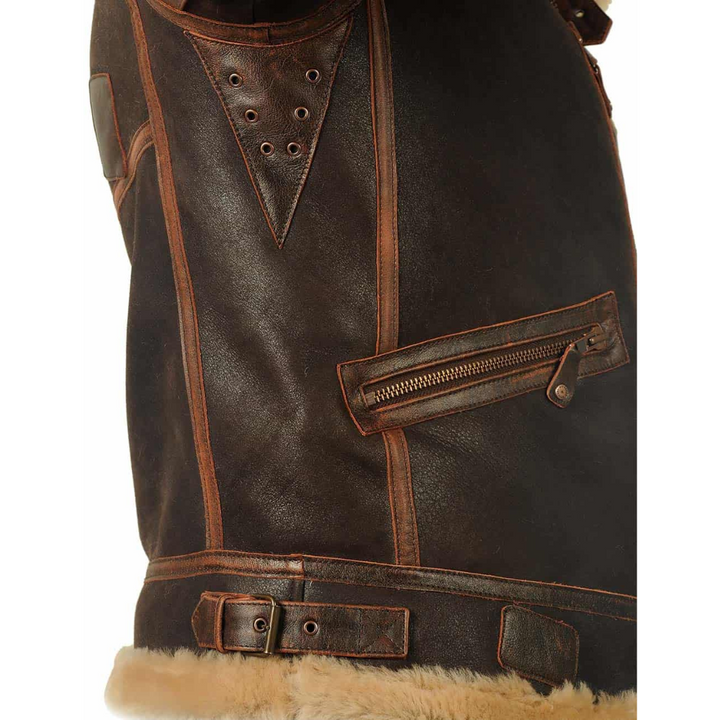 The Aroth Aviator | Heritage Leather Jacket