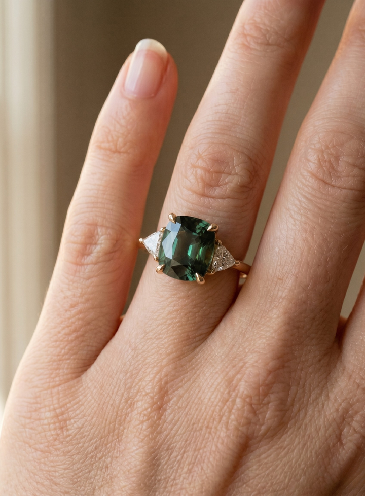 Emerald Light Ring