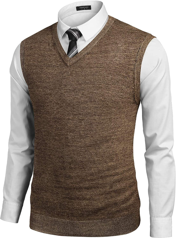 The Julian Essential | Men’s V-Neck Knitted Vest