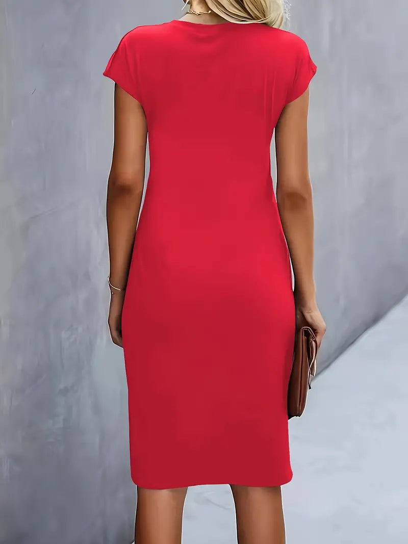 The Katie Regent | Women’s Classic Short-Sleeve Bodycon Dress