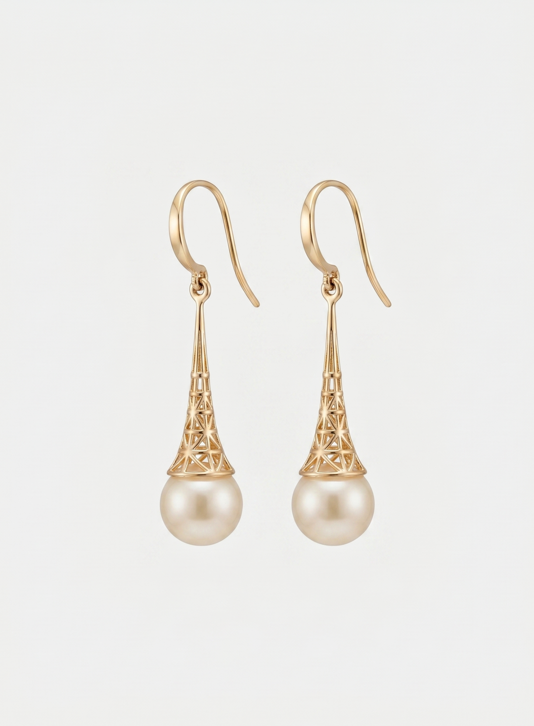 Pearl Tower Earrings