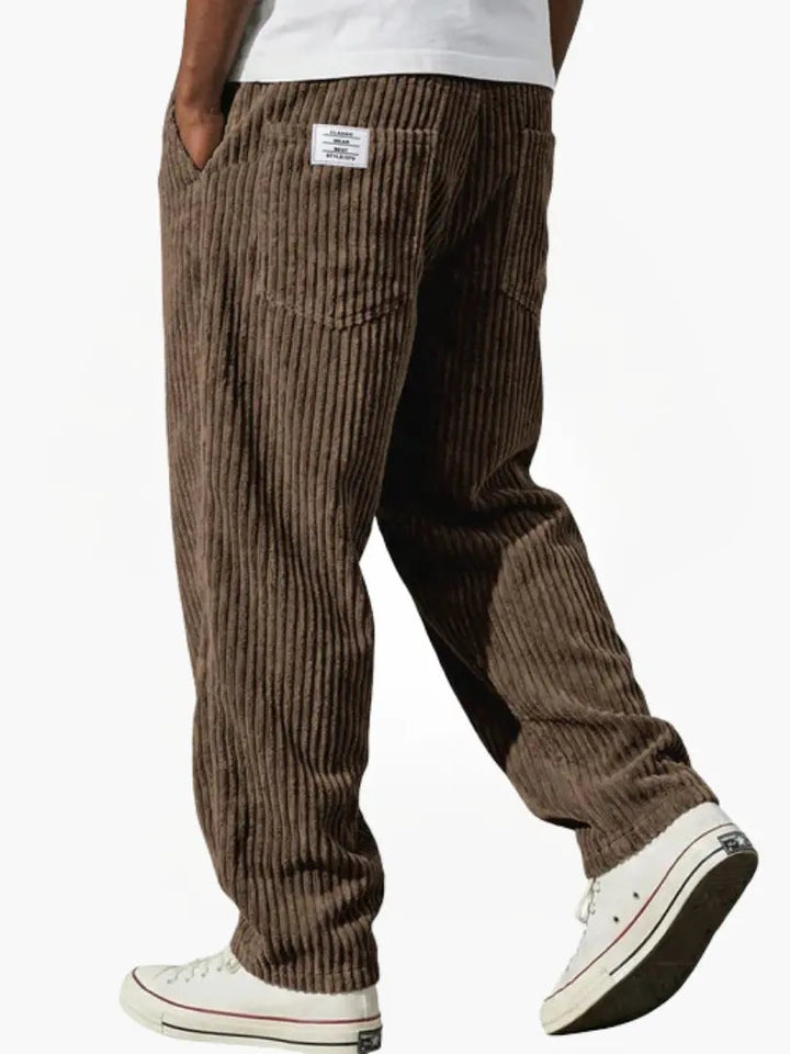 Breckin | Elasticated Waist Textured trousers