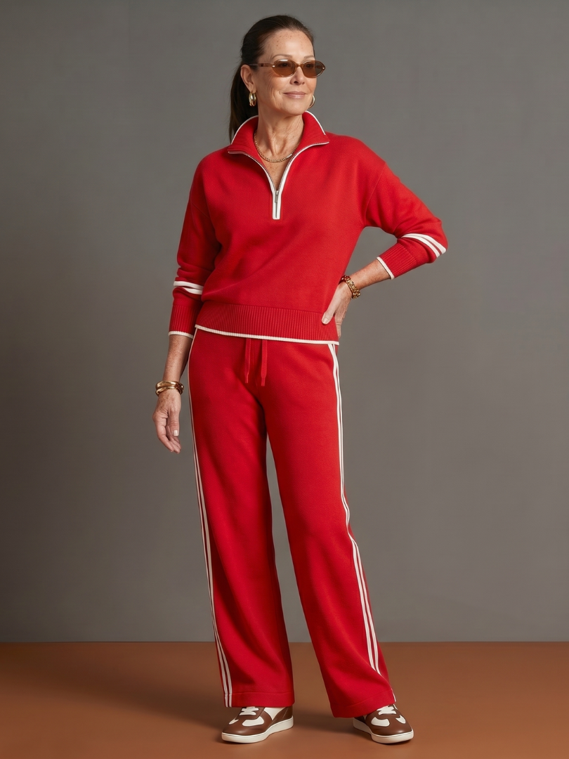 Rayne | Zip Neck Set