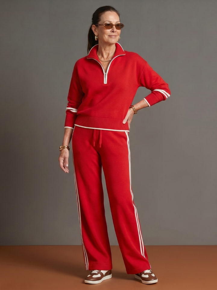 Rayne | Zip Neck Set