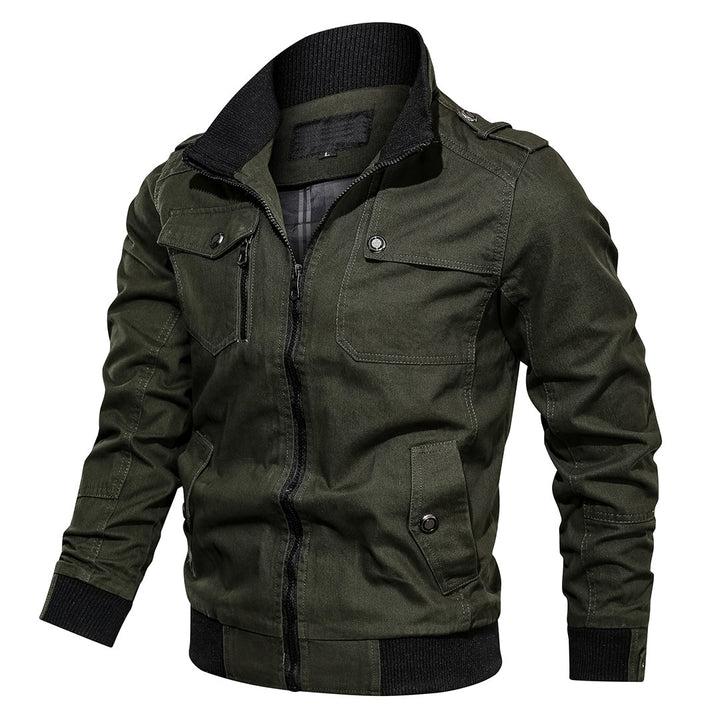 The Michael Tactical | Men’s Zip-Up Utility Jacket
