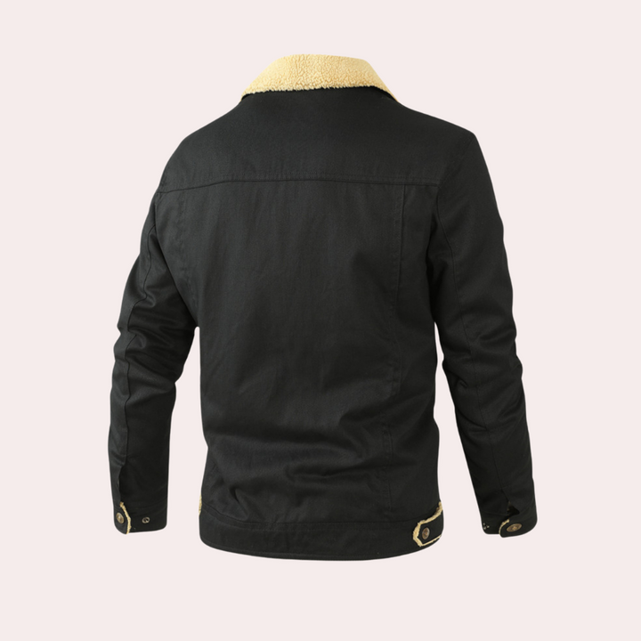 The Oliver Frontier | Men's Warm Sherpa-Lined Winter Jacket
