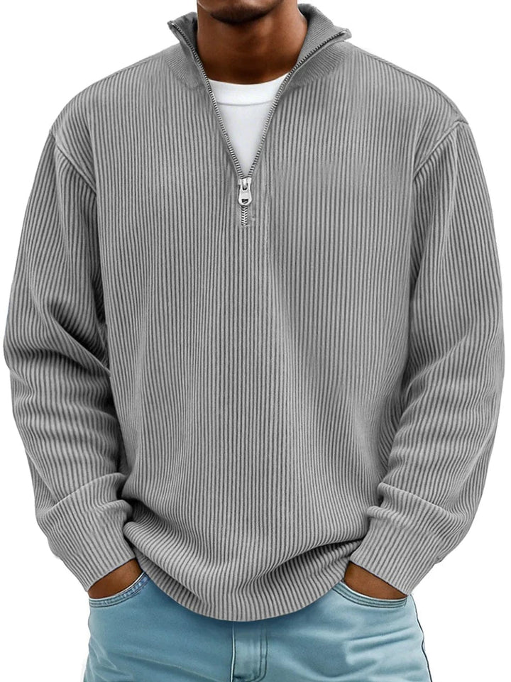 The André Ferran Heritage | Premium Ribbed Half-Zip