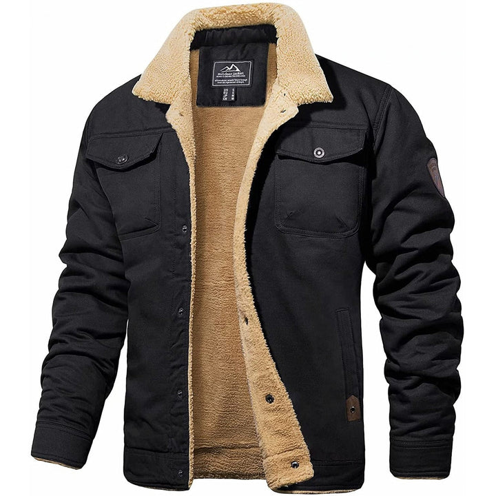 The Oliver Frontier | Men's Warm Sherpa-Lined Winter Jacket