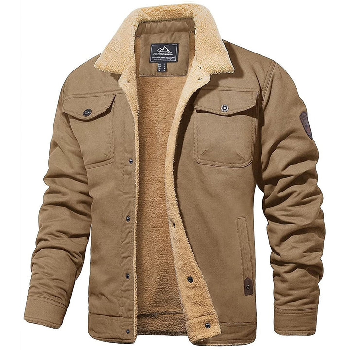 The Oliver Frontier | Men's Warm Sherpa-Lined Winter Jacket