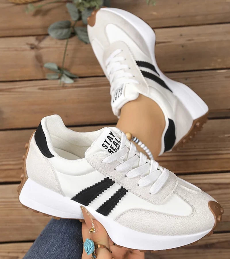 The Halima Heritage | Retro Suede Sneakers
