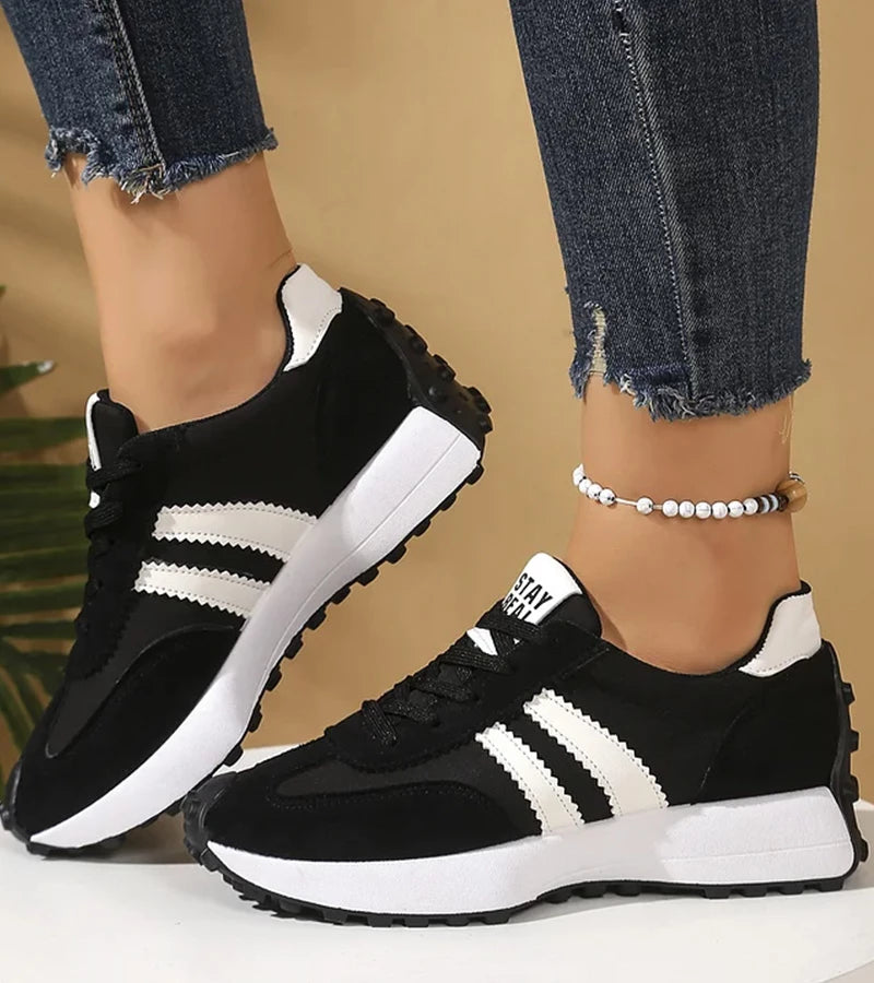 The Halima Heritage | Retro Suede Sneakers