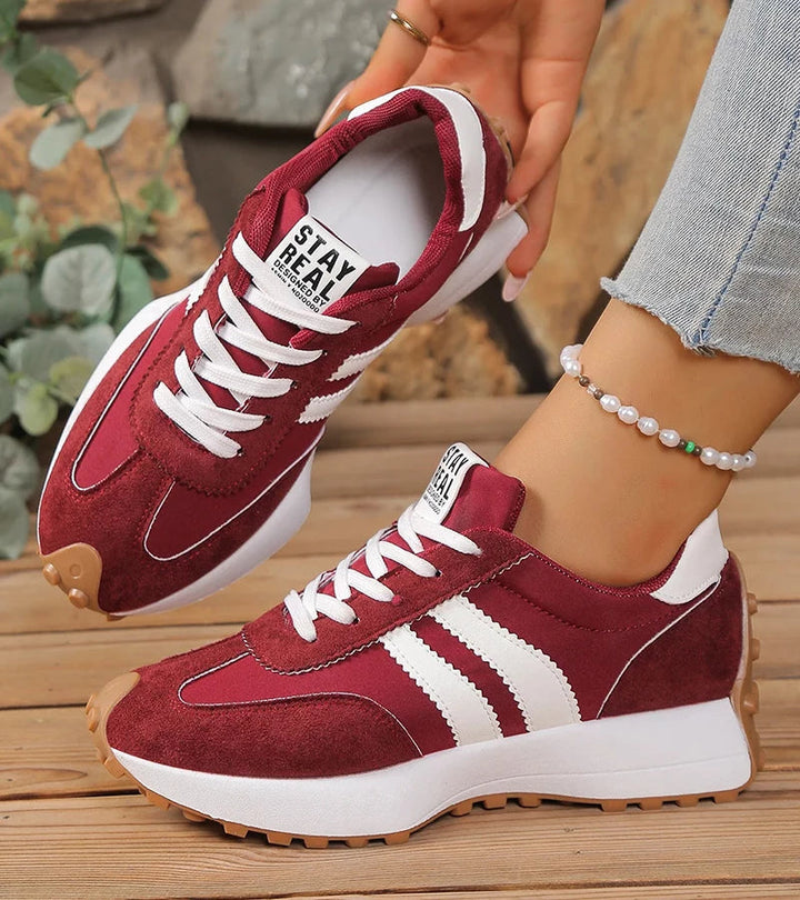 The Halima Heritage | Retro Suede Sneakers