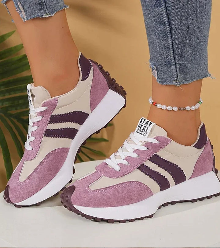 The Halima Heritage | Retro Suede Sneakers