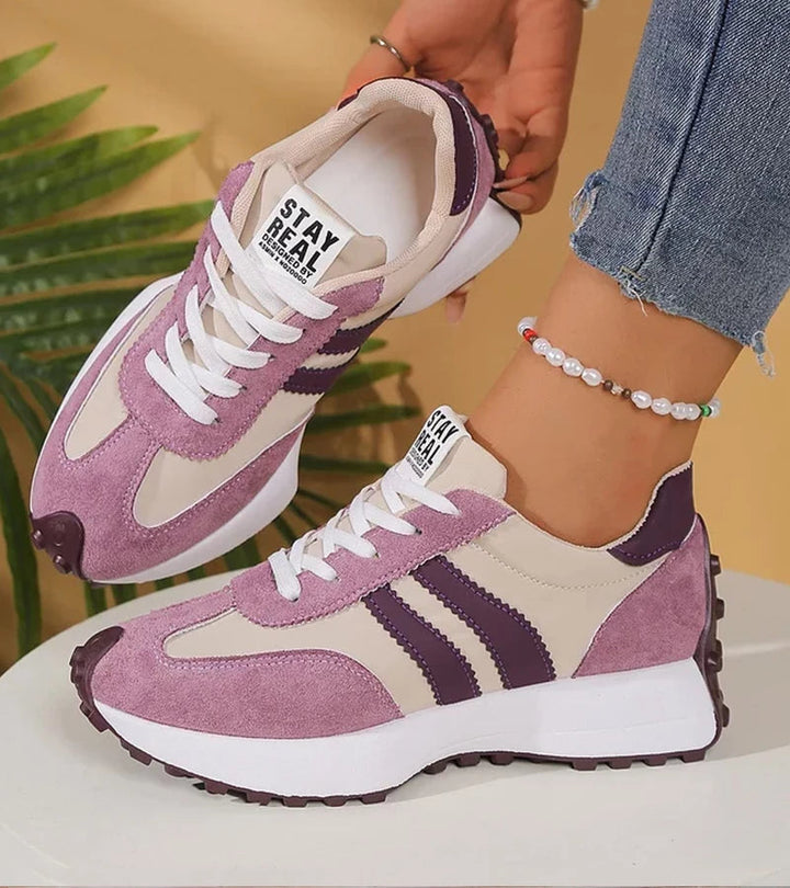 The Halima Heritage | Retro Suede Sneakers