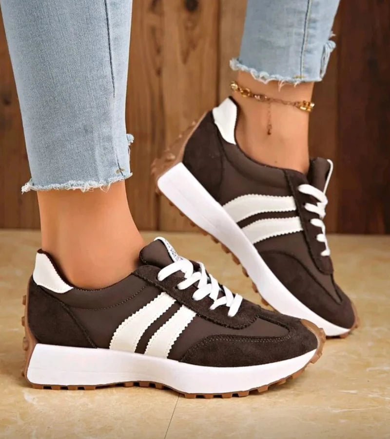The Halima Heritage | Retro Suede Sneakers
